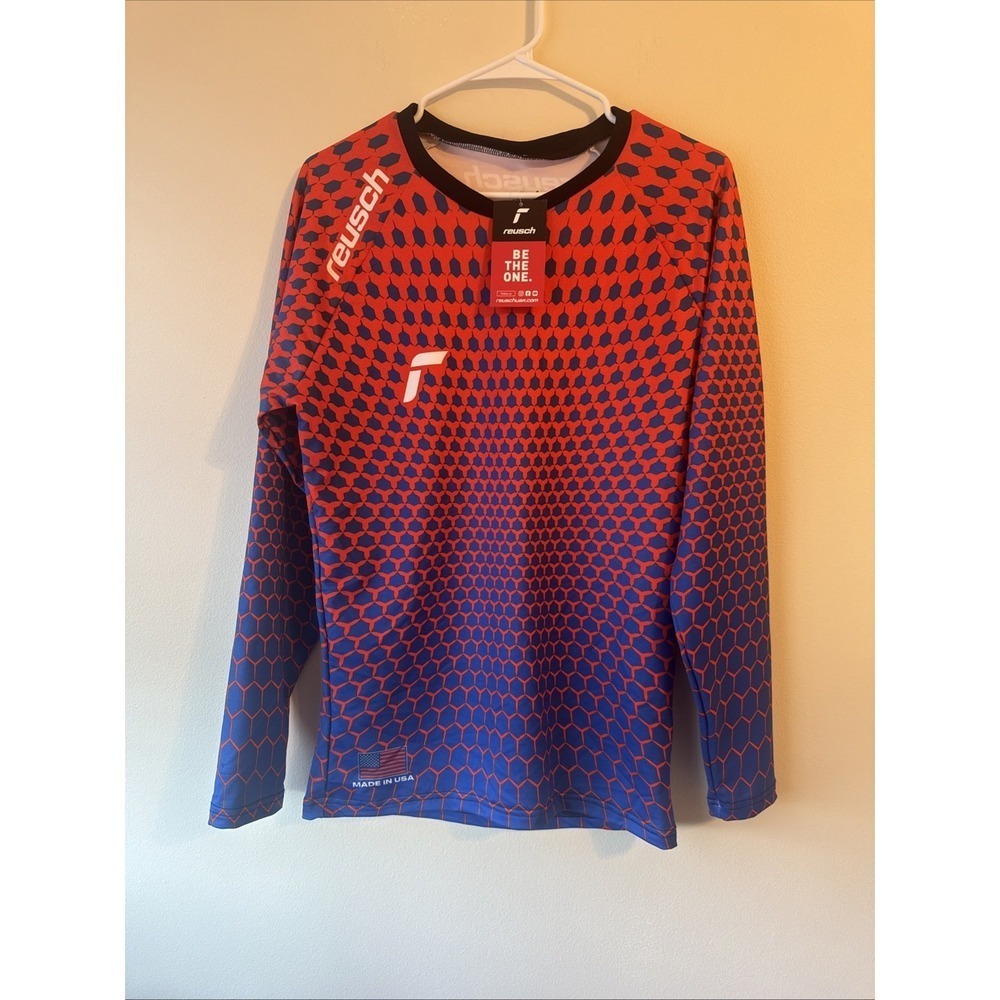 Reusch Women's Hexicon PROfit‎ Soccer Goalkeeper Jersey Size Large AS Pull Over